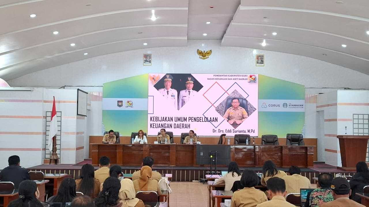 Kegiatan Pembinaan Perbendaharaan & Bimtek Penyusunan Laporan Keuangan oleh Pemkab Karo 